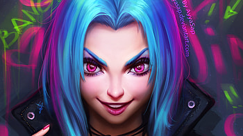 Jinx League Of Legends Arts, jinx-league-of-legends, league-of-legends, games, deviantart HD wallpaper