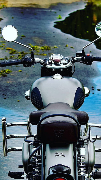 Bullet Bike, Royal Bike, Old Bike, Stylish Bike HD phone wallpaper