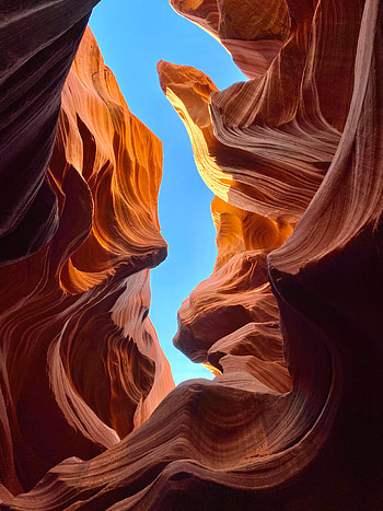 Nature, Sky, Rocks, Relief, Cave, Sandy HD phone wallpaper