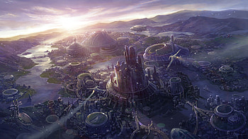 sci fi fantasy landscape | Sci Fi Landscape /Background 1920 x 1080 - Id HD wallpaper
