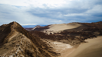 Desert Alpine Beautiful Landscape, nature, mountains, landscape, sky HD wallpaper