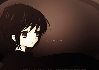 a cute face, girl, brown-ayes, fanart, hop HD wallpaper