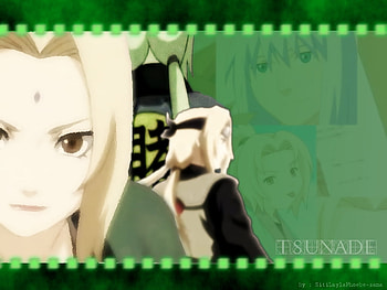 Tsunade, anime, green, dan, naruto HD wallpaper