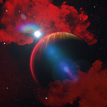 Fantasy, Universe, Planet, Star HD phone wallpaper