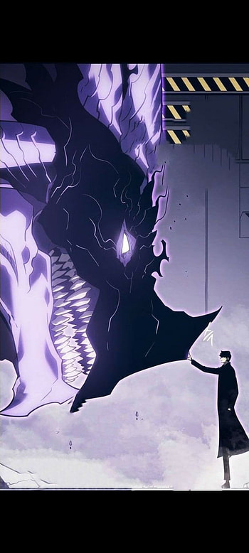 Solo leveling, art, dragon, sololeveling HD phone wallpaper