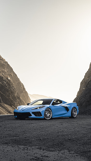 Chevy C8 2020, Corvette HD phone wallpaper