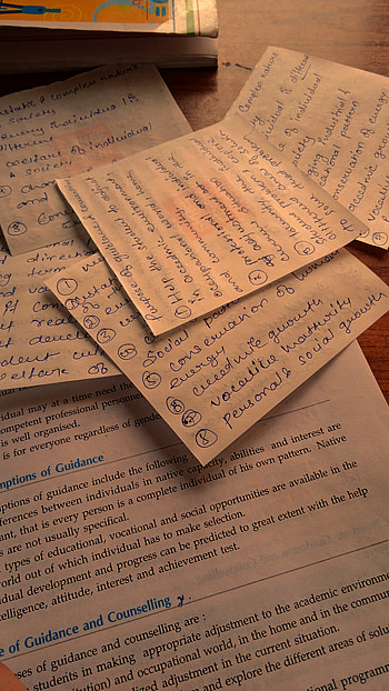 Study desk, paper, black HD phone wallpaper