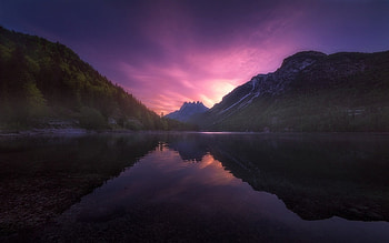Landscape Reflections, landscape, reflections, nature HD wallpaper