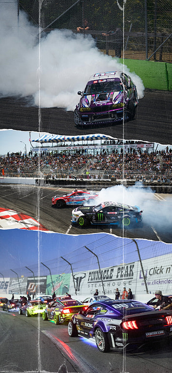 Formula drift, Mustang, cars, motorsport, race track, tuning, race, car, drifting HD phone wallpaper