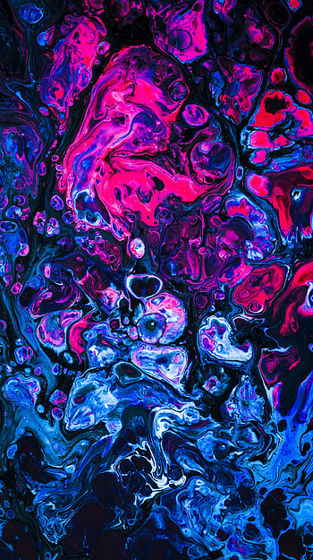 Fluid abstract., art, blue, , abstract HD phone wallpaper