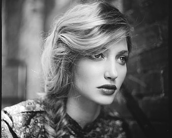 PORTRAIT, blonde, graphy, face, hair, woman, beauty HD wallpaper