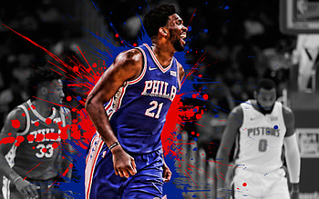Joel Embiid, NBA, Philadelphia 76ers, Cameroonian, Basketball HD wallpaper