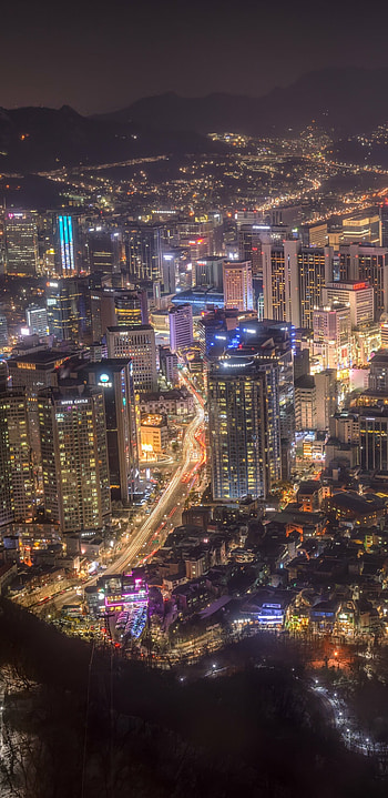 Seoul, Man-made beauty, Modern architecture, Urban landscape HD phone wallpaper