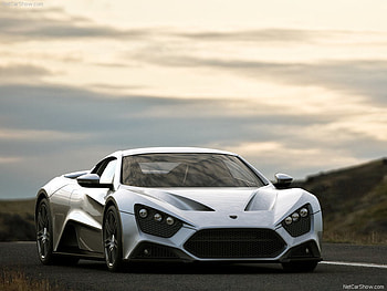Zenvo, white, supercar, car HD wallpaper