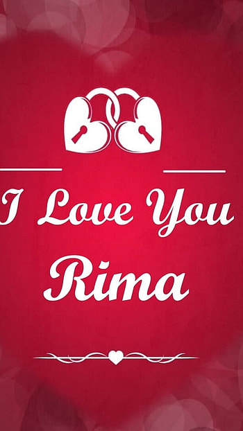 R Name, Rima, Love HD phone wallpaper