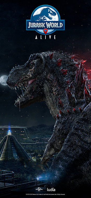 Jurassic Worl Alive, rex HD phone wallpaper