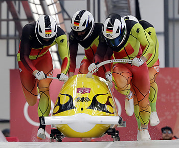 2018 PyeongChang Olympics, Bobsleigh HD wallpaper