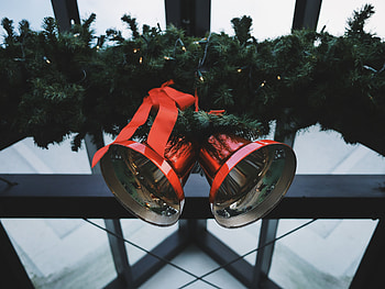 Decorations, Miscellanea, Miscellaneous, Christmas, Tape, Bells, Chime HD wallpaper