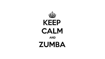 Keep Calm, Zumba HD wallpaper