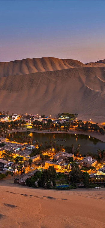 Huacachina, Peru HD phone wallpaper