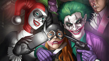 Batwoman Hostage, batwoman, superheroes, artwork, artist, digital-art, deviantart, joker HD wallpaper