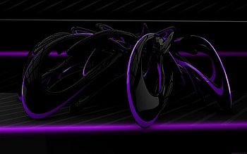 Pala, purple, c4d, abstract, torus HD wallpaper