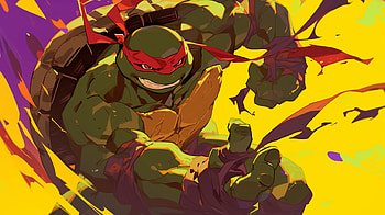 Raphael TMNT Dynamic Comic, Comic, Teenage Mutant Ninja Turtles, Raphael (TMNT), superhero, cartoon HD wallpaper