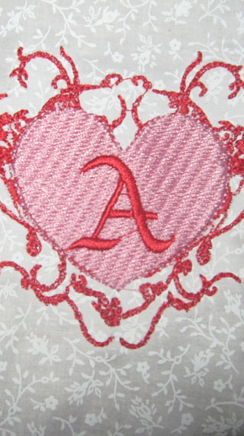 A Letter, Red Heart, creative HD phone wallpaper