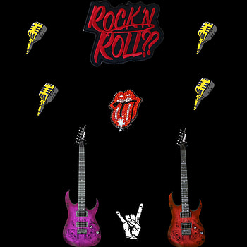 Rock n roll, music, guitar HD phone wallpaper