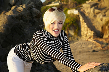 Jordan Carver, Sexy, Model, Outdoors, White Jeans HD wallpaper