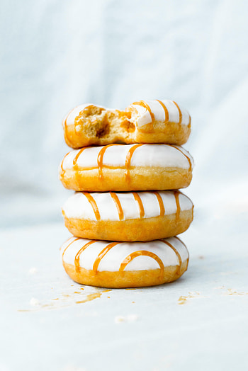 Food, Desert, Brown, Bakery Products, Baking, Donuts HD phone wallpaper