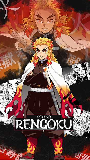 Rengoku, Kimetsunoyaiba HD phone wallpaper