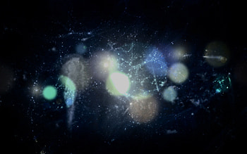 Abstract, Dark, Shine, Light, Stains, Spots, Faded HD wallpaper