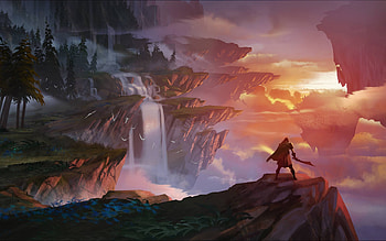 Dauntless Phoenix Labs Video Game, dauntless, games, artwork, sword, warrior HD wallpaper