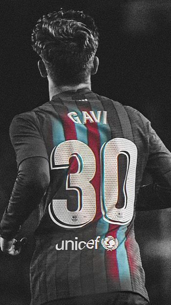 Gavi, human_body, barcelona, football, futebol HD phone wallpaper