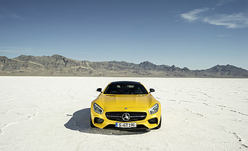 Mercedes Solarbeam, mercedes, cars, yellow, amg HD wallpaper