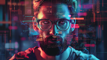 Hipster Glitch Art, hipster, glitch HD wallpaper