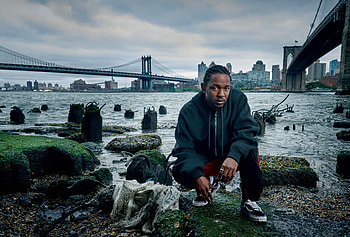 Manhattan Bridge Beats — Music Portrait, Music, Kendrick Lamar, Manhattan Bridge, New York HD wallpaper