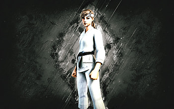 Fortnite Kata Captain Skin, Fortnite, main characters, white stone background, Kata Captain, Fortnite skins, Kata Captain Skin, Kata Captain Fortnite, Fortnite characters HD wallpaper