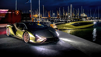 Lamborghini Sian Tecnomar , lamborghini-sian, lamborghini, cars, 2021-cars HD wallpaper