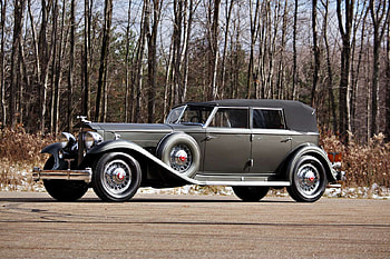 1932 Packard Twin Six 906 Convertible Sedan, 160-hp, 456-cid, 1932, Classic HD wallpaper