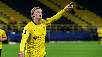 Borussia Dortmund, Haaland's challenge, Eurosport, Player's commitment HD wallpaper