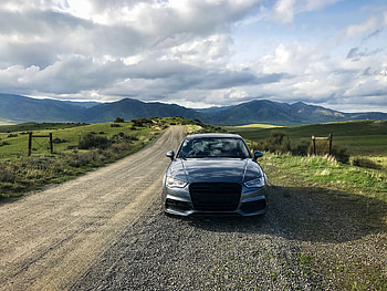 Cars, Lights, Road, Car, Front View, Headlights HD wallpaper