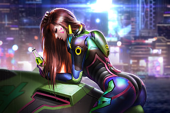 Overwatch, women, girl, character HD wallpaper