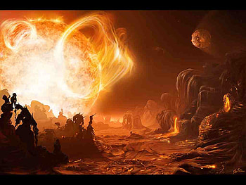 Reign of Fire, hot, day, new sun HD wallpaper