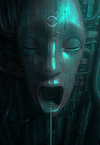 Agartha, H.R. Giger HD phone wallpaper