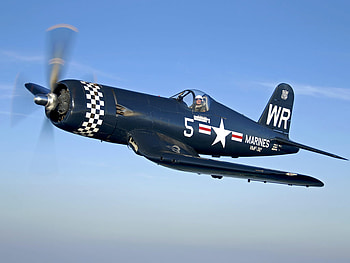 CHANCE VOUGHT CORSAIR, antique, fly, aircraft, airplane HD wallpaper