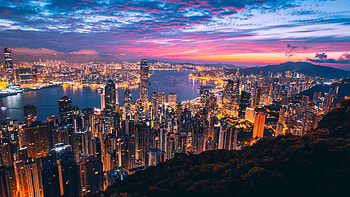 City of lights HD wallpaper