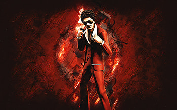 Fortnite Tycoon Bruno Mars Skin, Fortnite, main characters, red stone background, Tycoon Bruno Mars, Fortnite skins, Tycoon Bruno Mars Skin, Tycoon Bruno Mars Fortnite, Fortnite characters HD wallpaper