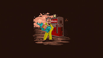Walter White Fallout 4, fallout-4, games HD wallpaper